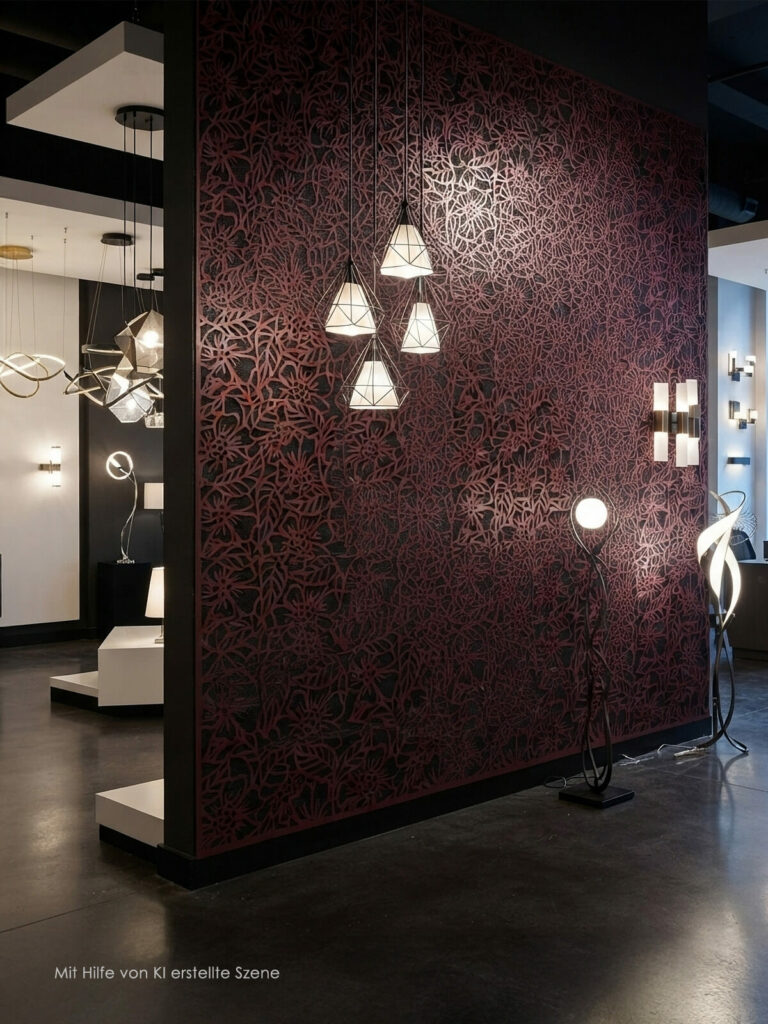 Wandverkleidung, Interiordesign, Raumteiler, winterior